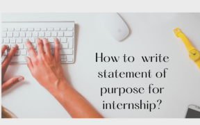 How to write statement of purpose