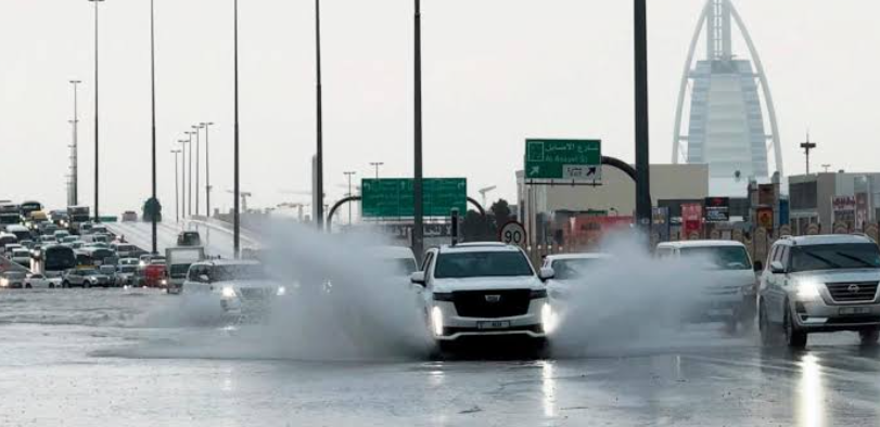 Record-breaking Rainfall in UAE Major Highways Flooded, Flights Disrupted at Dubai Airport