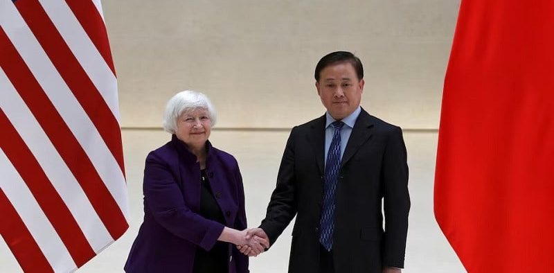 According to Yellen, China imports are destroying nascent businesses in the US