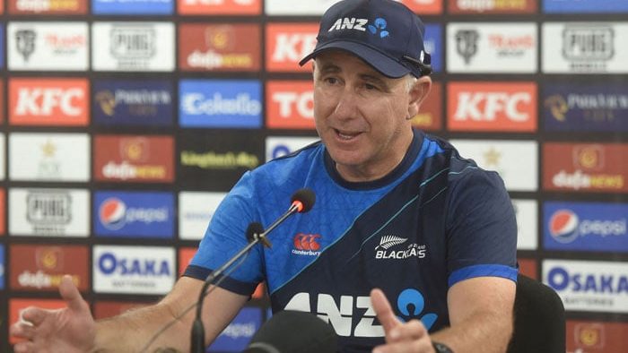 The coach of New Zealand is 'proud' of his young team's performance against Pakistan