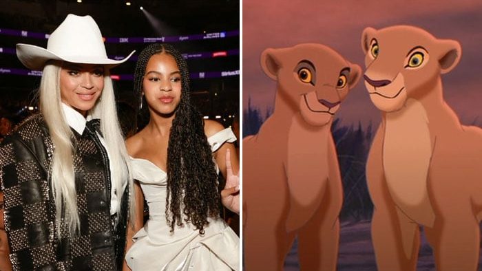 The forthcoming film "Lion King" features voices from Beyonce and her daughter Blue Ivy