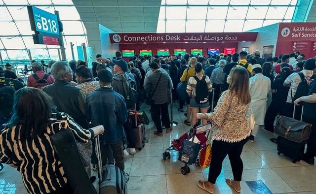 As 'extreme weather' strikes the Gulf, aircraft are diverted from Dubai airport