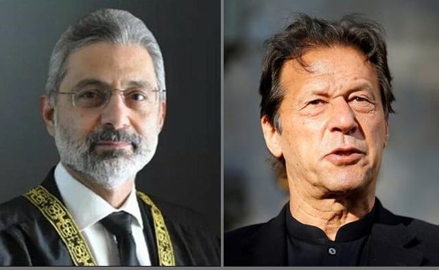 Imran writes to Qazi to request justice for PTI