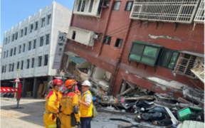 The largest earthquake to strike Taiwan in 25 years has left four people dead