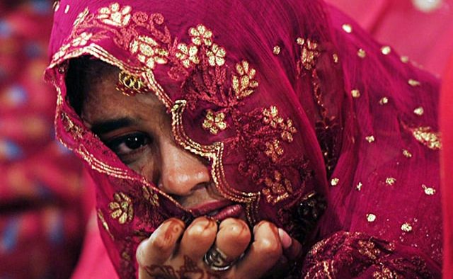 After a 5-year-old girl in Sheikhupura got married to a 13-year-old boy, a suspect was detained