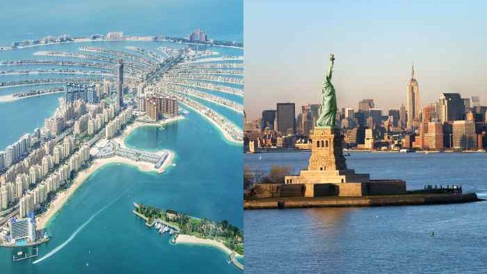 Dubai is the wealthiest city in the Middle East, whereas New York is the richest overall