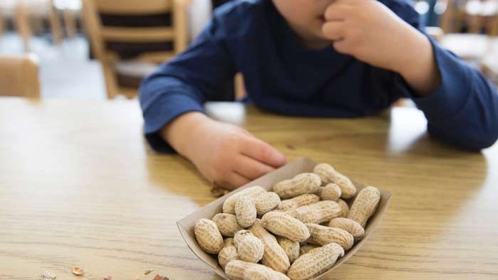 How can parents guard against peanut allergies in their kids?