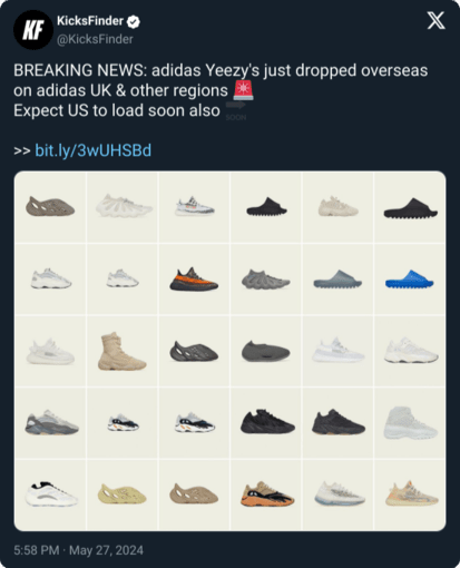 Adidas sells $1 billion worth of Yeezy stock on Yeezy Day, despite backlash