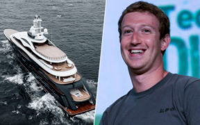 Mark Zuckerberg turning forty on a brand-new superyacht?