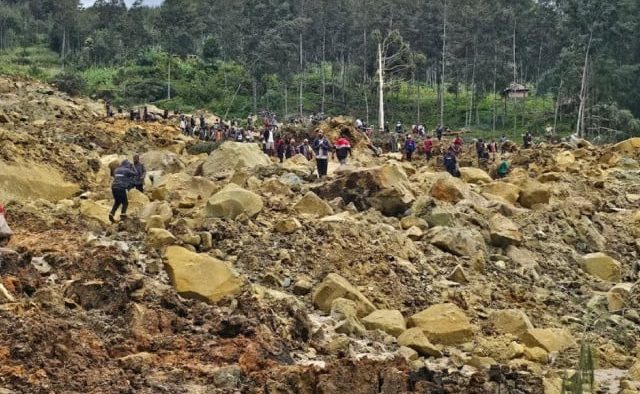 A landslide in Papua New Guinea left over 300 people dead, according to local media