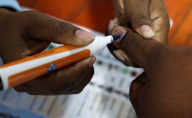 Voting in the most competitive election since apartheid's end, South Africans