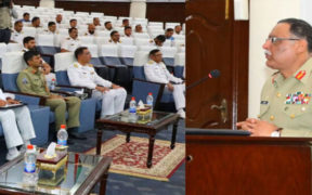 General Sahir Shamshad Mirza Praises Pakistan Navy's Vigilance