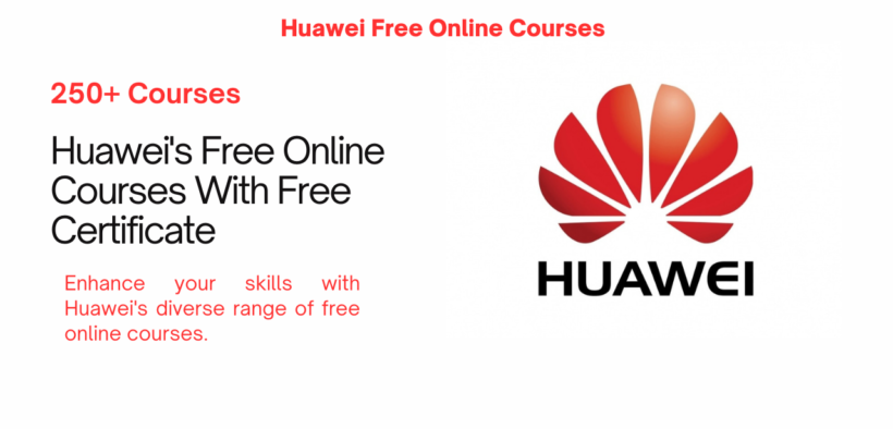 Huawei Free Online Courses 2024–25