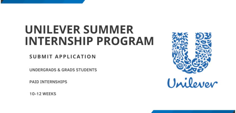 Unilever summer internship program