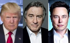 Donald Trump is saved by Elon Musk following Robert De Niro's "Hitler" attack