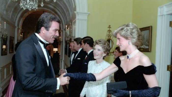 Tom Selleck admits that he and Princess Diana danced