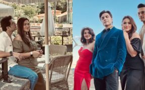 Ali Zafar transforms a trip to Cannes into a romantic retreat with his spouse Ayesha Fazli