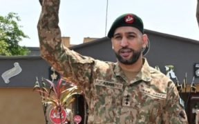 Pakistan Army Captain honorary rank conferred to boxing icon Amir Khan