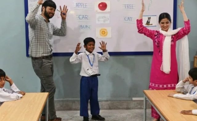 School is life for Pakistani deaf youngsters