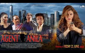 Agent Anila, played by Meera Jee, is trying to spread a virus