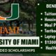 University of miami Scholarship 2024