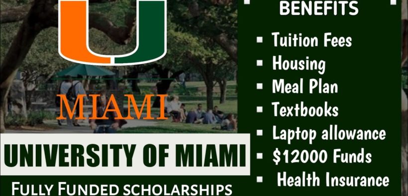 University of miami Scholarship 2024