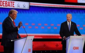 Biden Struggles in Debate Amid Age Concerns Trump Pounces with Criticisms