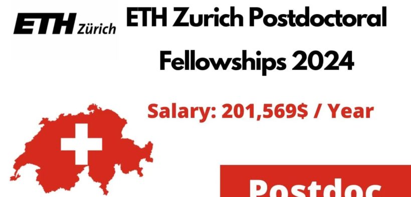 ETH Zurich Postdoctoral Fellowship 2024 in Switzerland