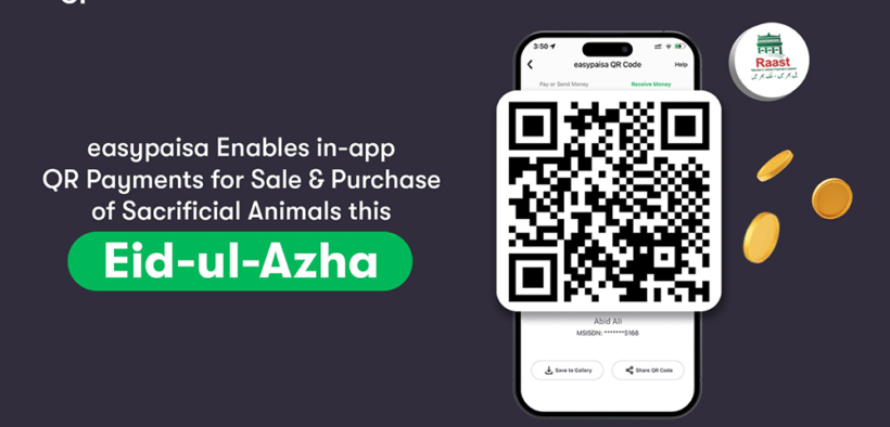 Easypaisa Launches QR Payments for Eid-ul-Azha Animal Purchases