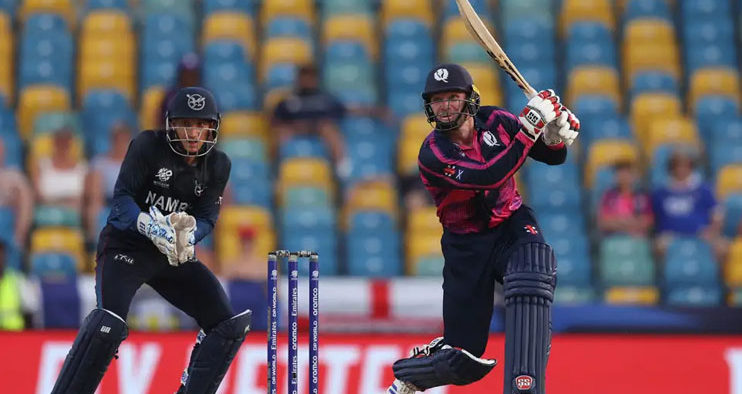 Scotland's Thrilling Victory Berrington and Leask Lead Chase Against Namibia