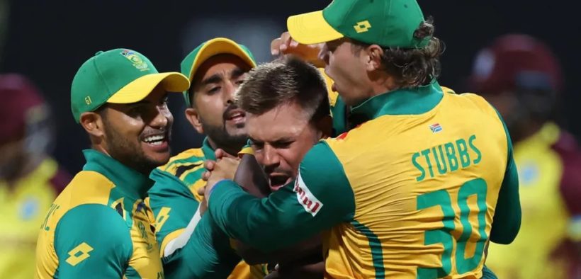 South Africa's Thrilling DLS Win Over West Indies with Jansen's Last-Over Six