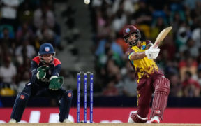 West Indies Dominate with Hope's Heroics to Clinch Victory Over USA with 55 Balls to Spare