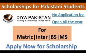 Diya Pakistan Scholarship 2024 in Pakistan (Fully Funded)