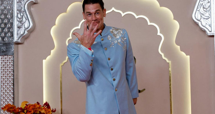 John Cena Dances at Ambani Wedding, Announces WWE Retirement