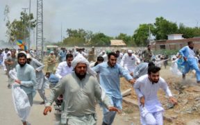 Massive Sit-In at Police Line Chowk Gains Political and Tribal Support