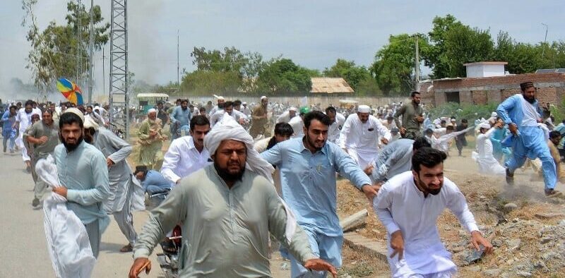 Massive Sit-In at Police Line Chowk Gains Political and Tribal Support