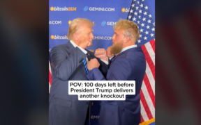 Trump Vows to Champion Bitcoin Praises Jake Paul at Nashville Conference