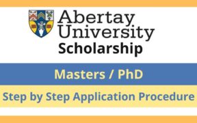 Abertay University Scholarships 2024–25