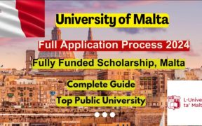 University of Malta Scholarships 2024–25