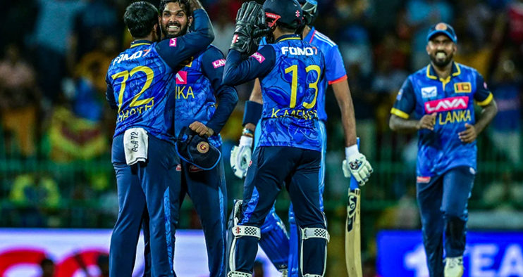 India vs Sri Lanka ODI Ends in Thrilling Tie Asalanka's Late Heroics Seal Dramatic Finish