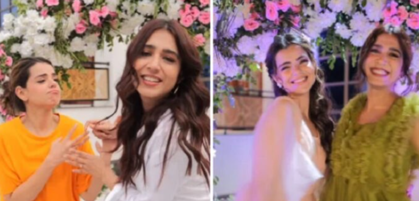 Watch Mansha Pasha & Srha Asghar’s Viral Instagram Reel from Upcoming Project