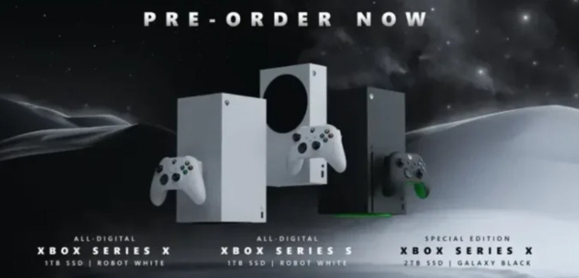 New Xbox Series X and S Pre-Order Now October Release