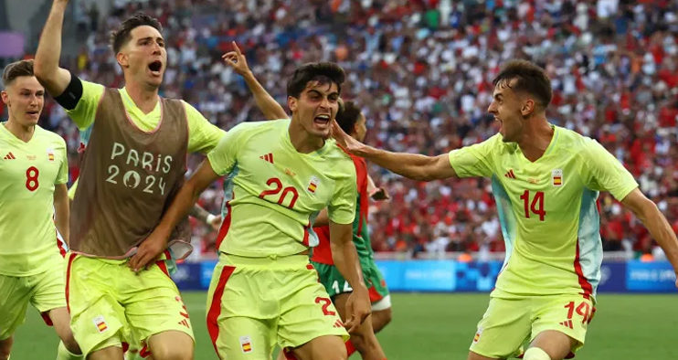 Spain Edges Morocco in Olympic Semi-Final Fermin Lopez’s