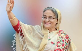 Sheikh Hasina, the prime minister of Bangladesh, resigned