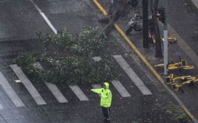 Bebinca Hits Shanghai with 151 kph Winds City Faces Disruptions During Mid-Autumn Festival