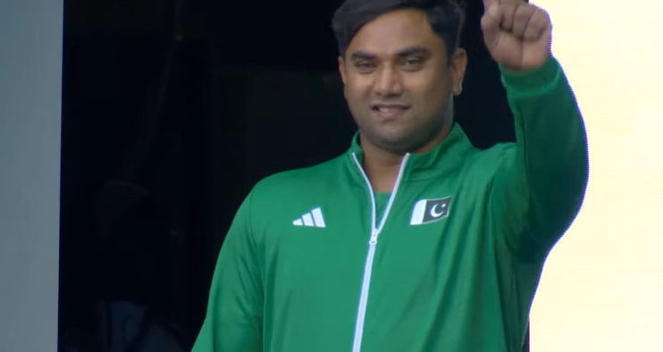 Haider Ali Medals at Stade de France as Arshad Nadeem Sets Olympic Javelin Record