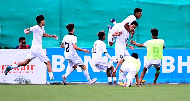 Pakistan U17 Crush Sri Lanka 5-1 to Secure SAFF Championship Semi-Final