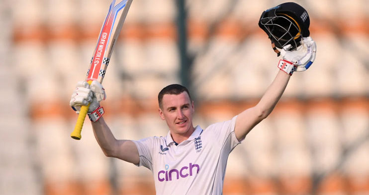 Harry Brook Joins Elite Club with 317 Runs in Historic Triple Century Against Pakistan