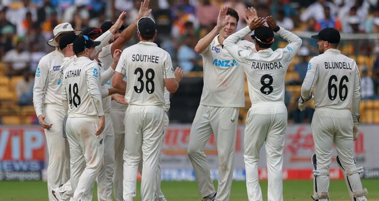 New Zealand Bowlers Spark Dramatic Collapse as India Sets Modest Target