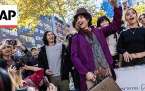 Timothée Chalamet Surprises Fans at Lookalike Contest in NYC